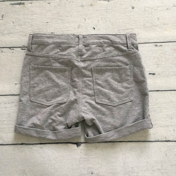 Old Navy GAP grey gray shorts summer XL 14 kids used girls - Picture 2 of 3